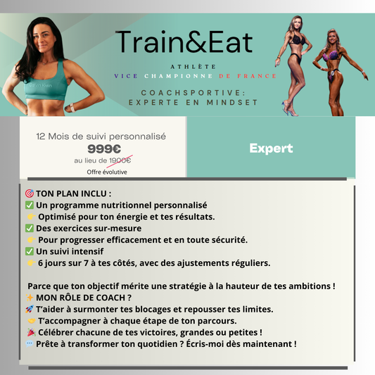 🔹 Offre 3 – Expert (12 mois)